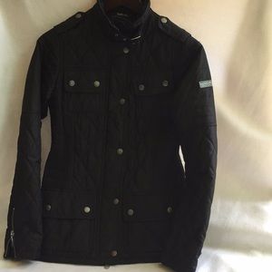 Barbour International Quilted Biker Jacket